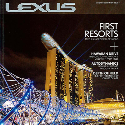 Published print magazine in multiple global editions, as well as maintaining website, blogging, social media, and event work, helping Lexus pivot from being an auto manufacturer to a lifestyle brand.